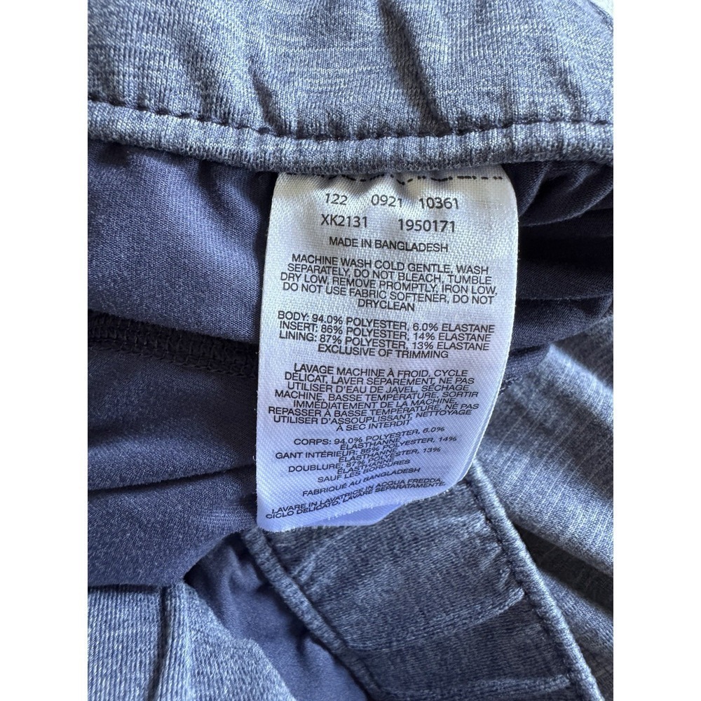 Columbia Skort Womens Medium Blue Stretch Pockets Performance Hiking Workout EUC - Picture 9 of 12